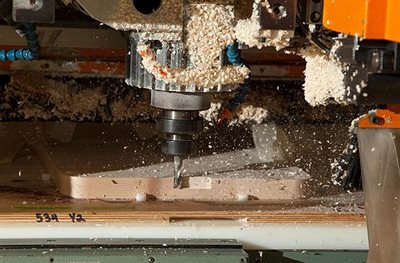 The CNC advantage for wood furniture component manufacturers